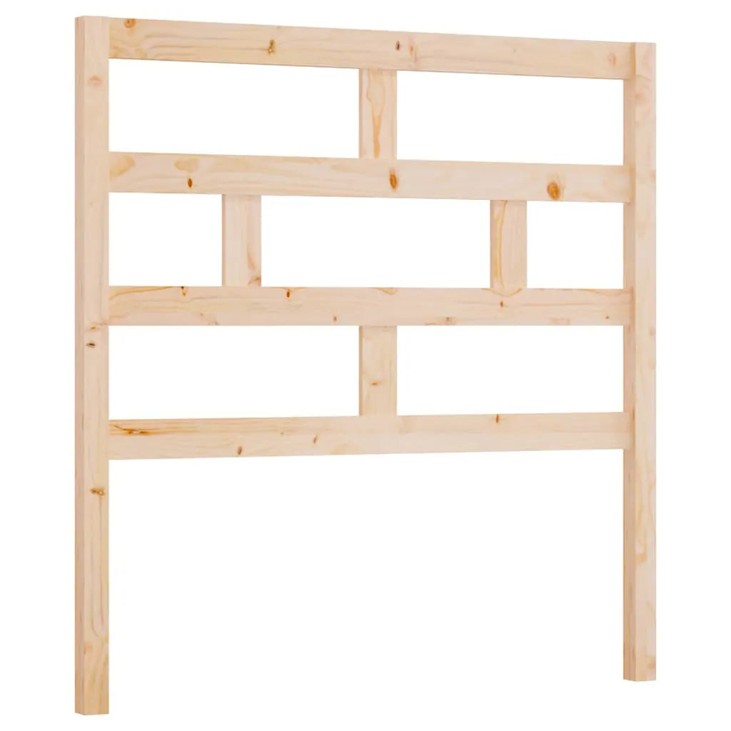 vidaXL Bed Headboard 81x4x100 cm Solid Wood Pine - from vidaXL