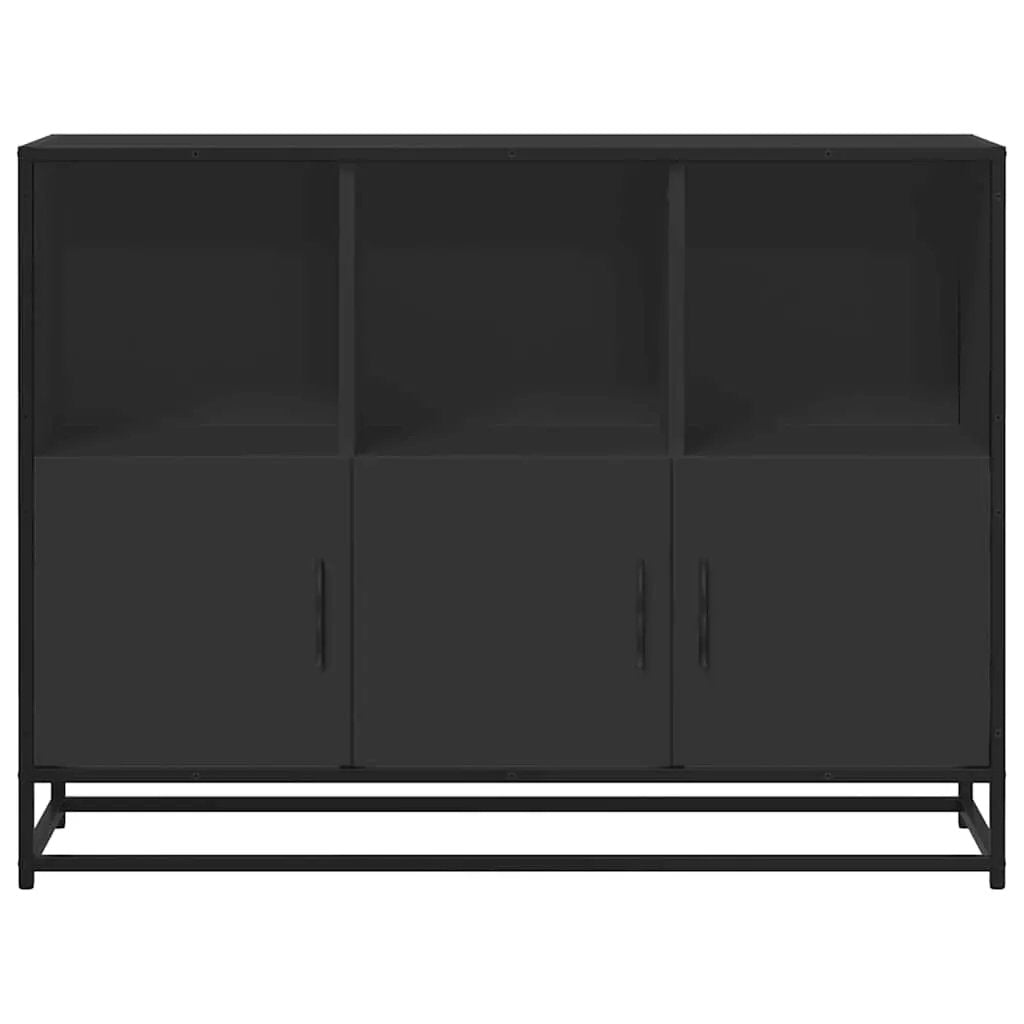 vidaXL vidaXL Sideboard Black 100x35x76 cm Engineered Wood - Sideboard