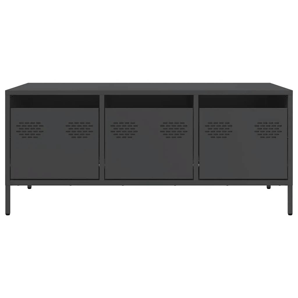 VidaXL Coffee Table 101.5x50x43.5cm Steel Living by vidaXL
