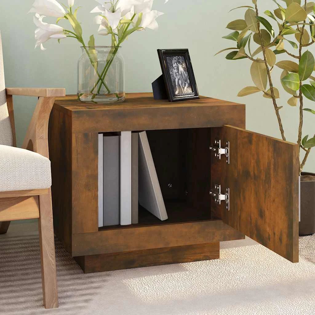 vidaXL VidaXL Coffee Table 51x50x45cm With One Door - Coffee Table
