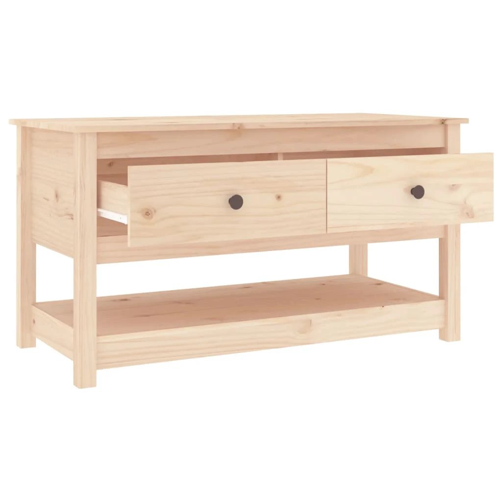 vidaXL VidaXL Coffee Table 102x49x55 cm Solid Pine - Coffee Table