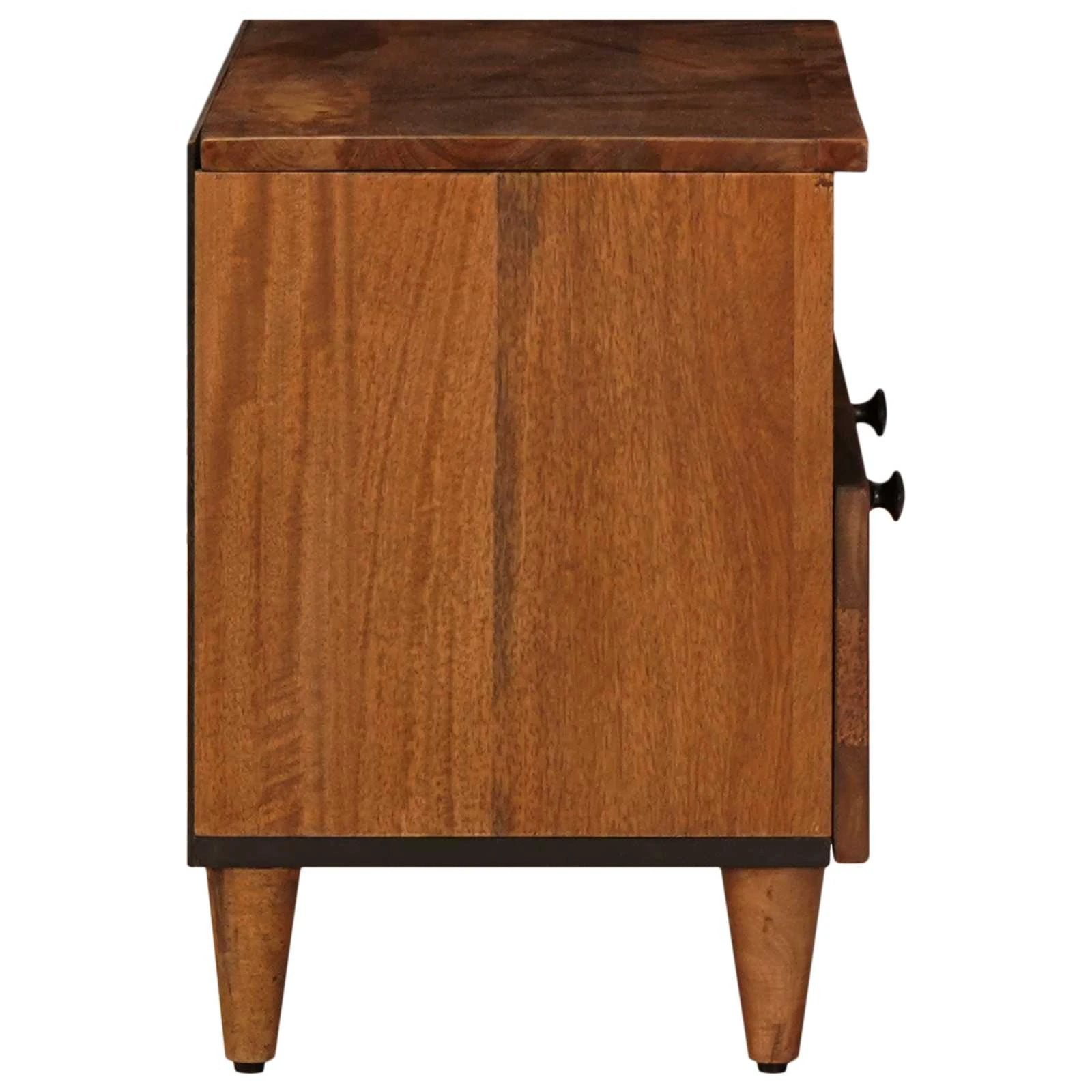 vidaXL vidaXL Coffee Table With Drawer 80 By 54 By 40 Cm Solid Mango Wood Living Room Centerpiece - Coffee Table