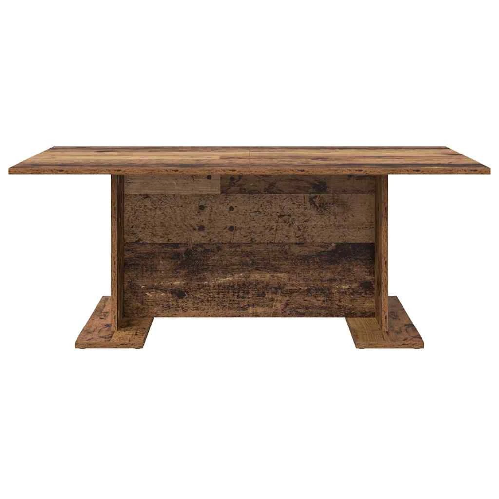 VidaXL Coffee Table 103.5x60x40 Cm Rustic Engineered Wood For Living Room Decor Accent by vidaXL