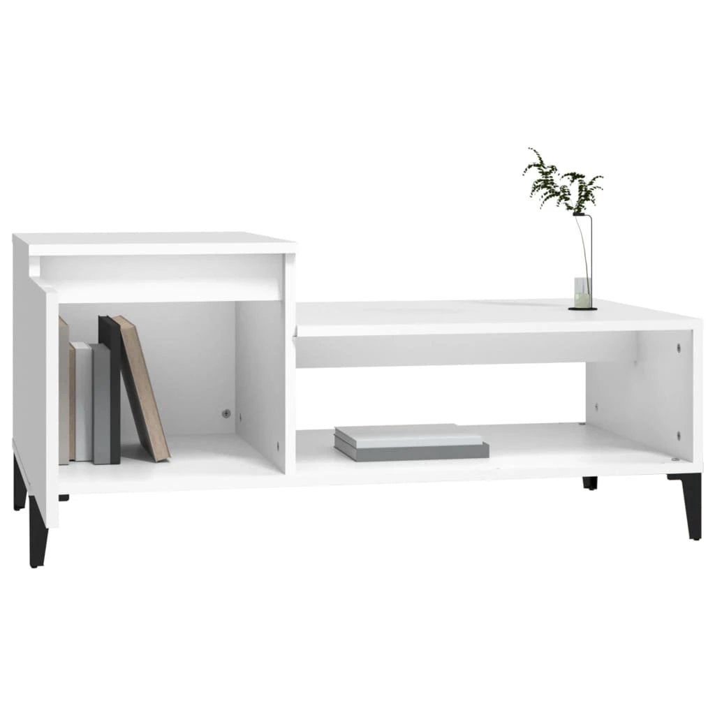 vidaXL VidaXL Coffee Table 100x50x45 EngineeredWood Home - Coffee Table