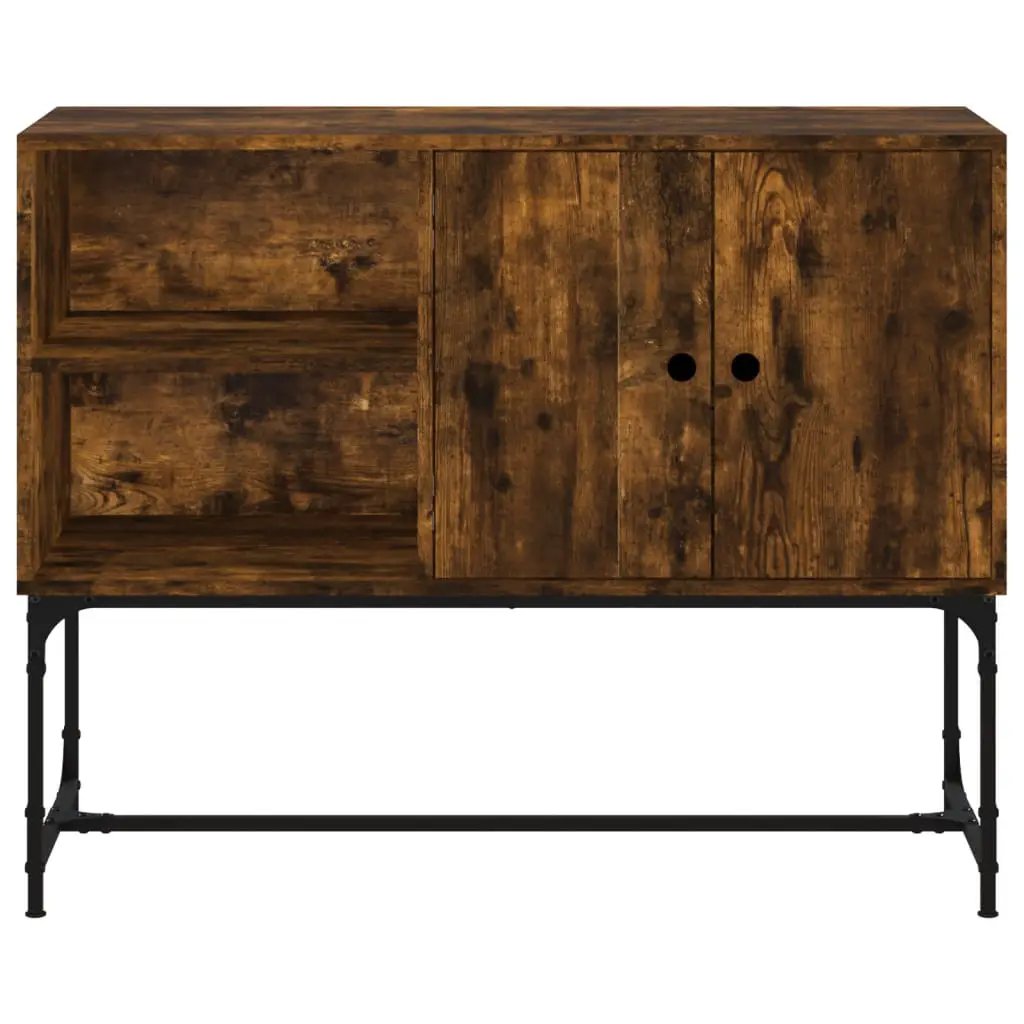 vidaXL vidaXL Sideboard Smoked Oak 100x40x79.5 cm Engineered Wood - Sideboard
