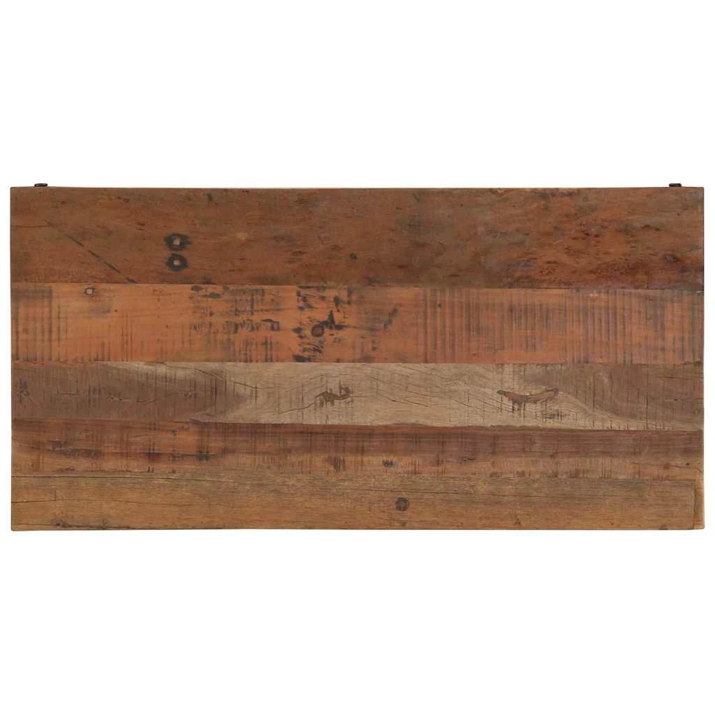 VidaXL Coffee Table 110 x 55 x 40 cm Solid Reclaimed Wood Rustic Handcrafted Living Room Decor by vidaXL