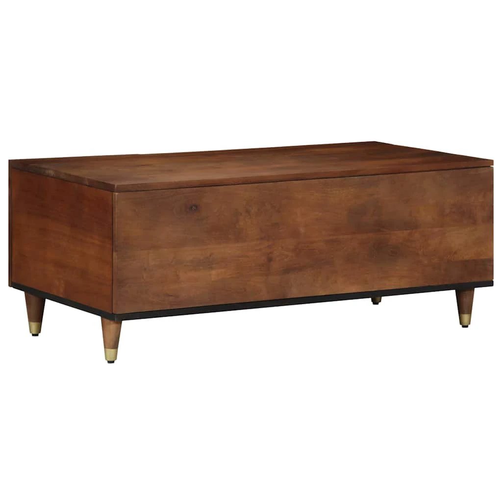 vidaXL VidaXL Coffee Table 100x54x40 Mango Gold Pattern - Coffee Table