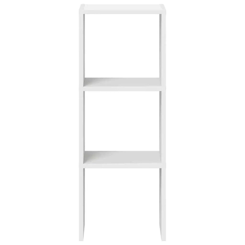 vidaXL vidaXL Bookcase Stackable White 30x30x80 cm Engineered Wood - Bookcase