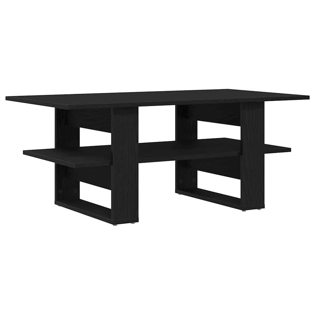 vidaXL Coffee Table 102x55x42 BlackOak LivingRoom by vidaXL