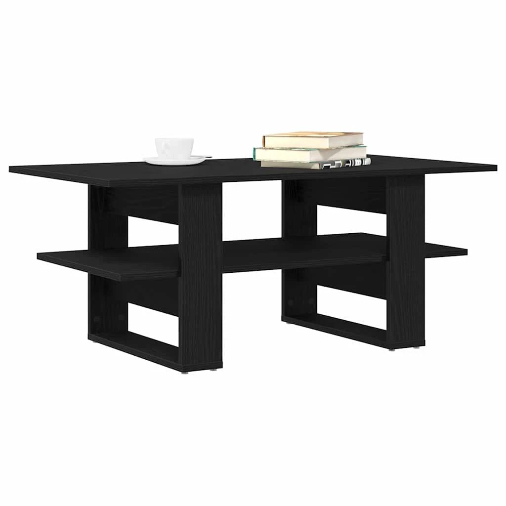 vidaXL Coffee Table 102x55x42 BlackOak LivingRoom by vidaXL