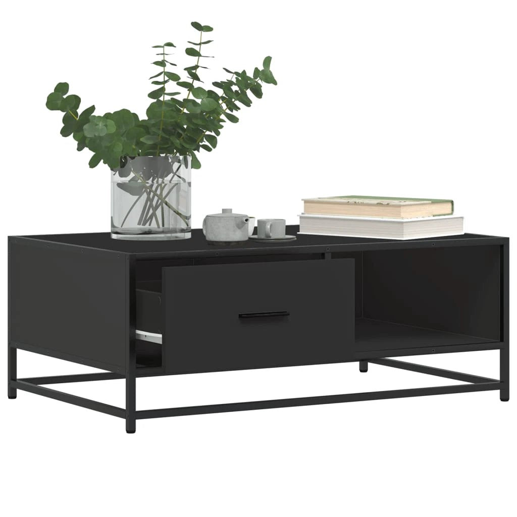 VidaXL Coffee Table 90x57x35cm Wood Metal Home by vidaXL