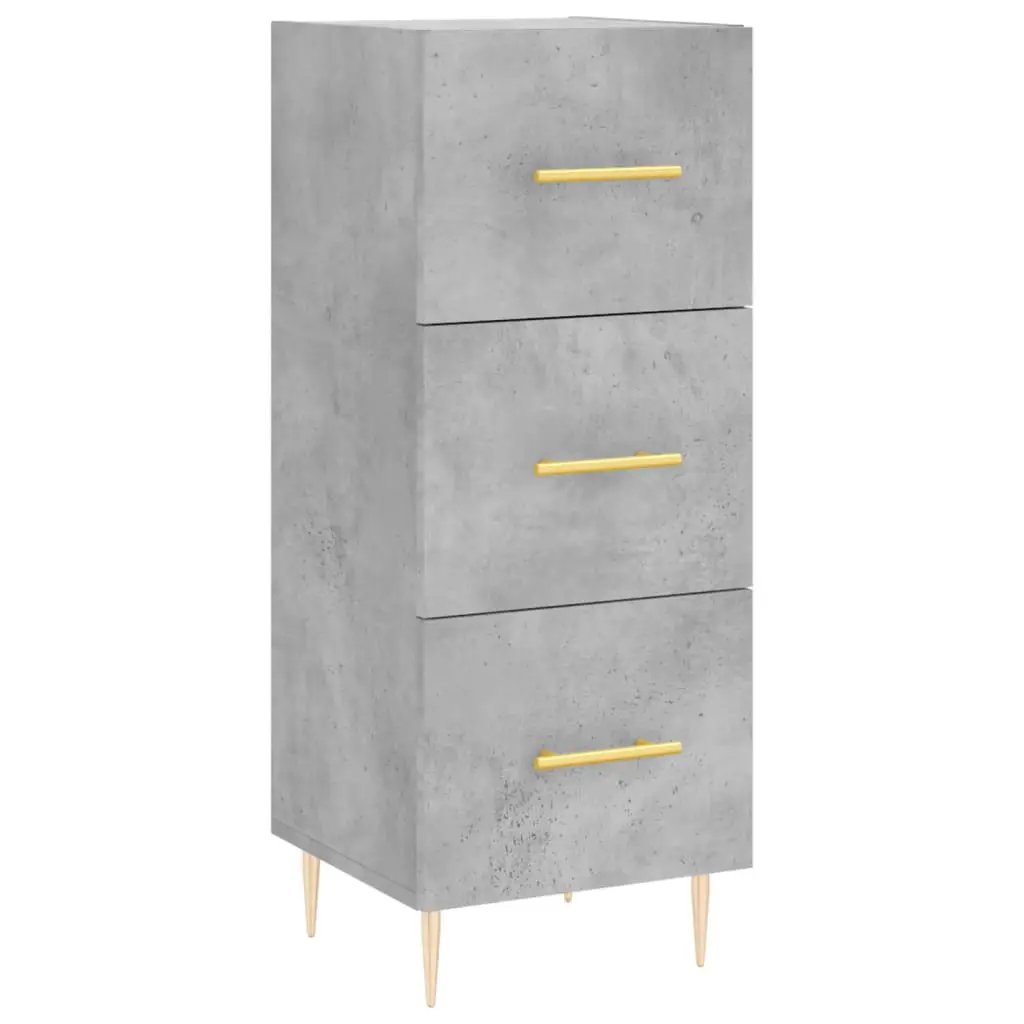 vidaXL vidaXL Sideboard Concrete Grey 34.5x34x90 cm Engineered Wood - Sideboard