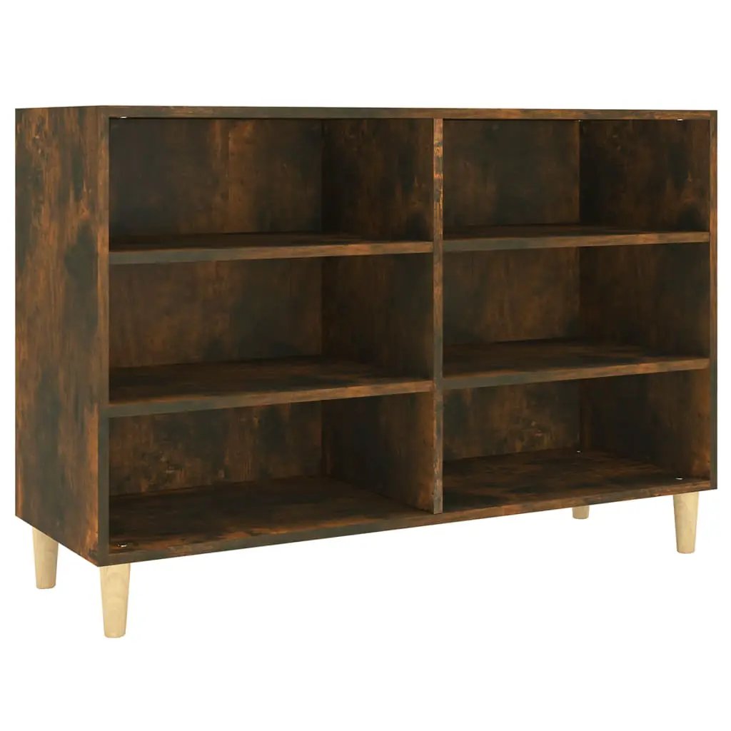 vidaXL vidaXL Sideboard Smoked Oak 103.5x35x70 cm Engineered Wood - Sideboard