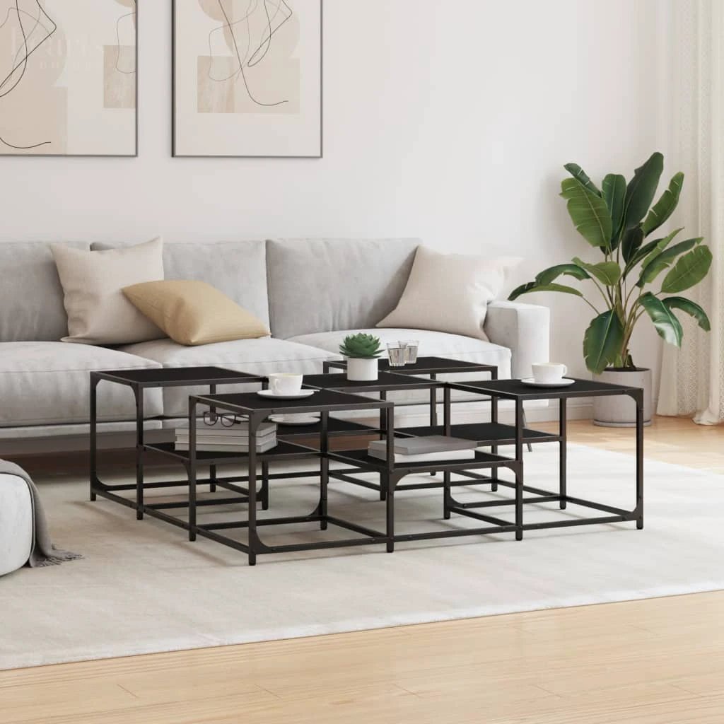 vidaXL VidaXL Coffee Table 121x121x40 cm Engineered Wood - Coffee Table