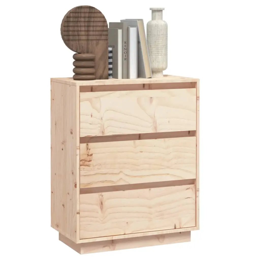 vidaXL vidaXL Sideboard 60x34x75 cm Solid Wood Pine - Sideboard
