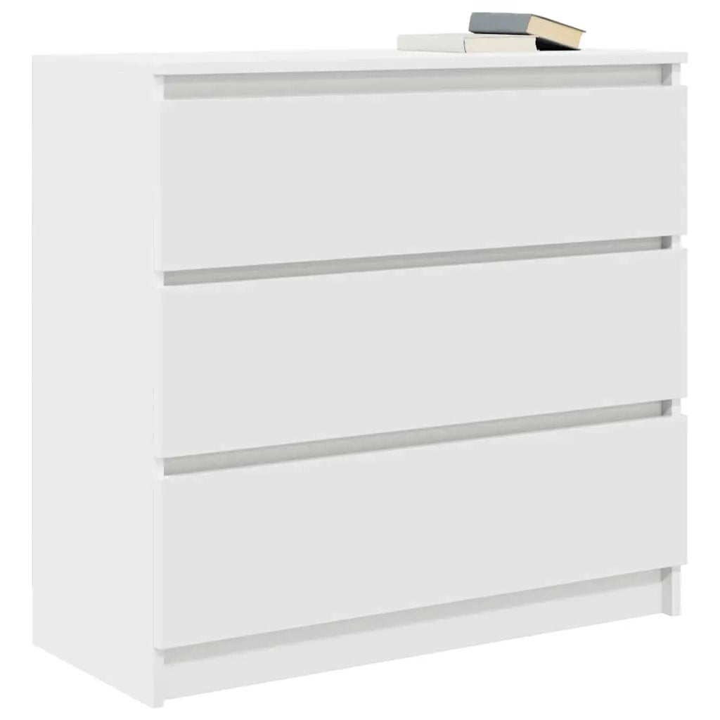 vidaXL vidaXL Sideboard White 80x35x76 cm Engineered Wood - Sideboard