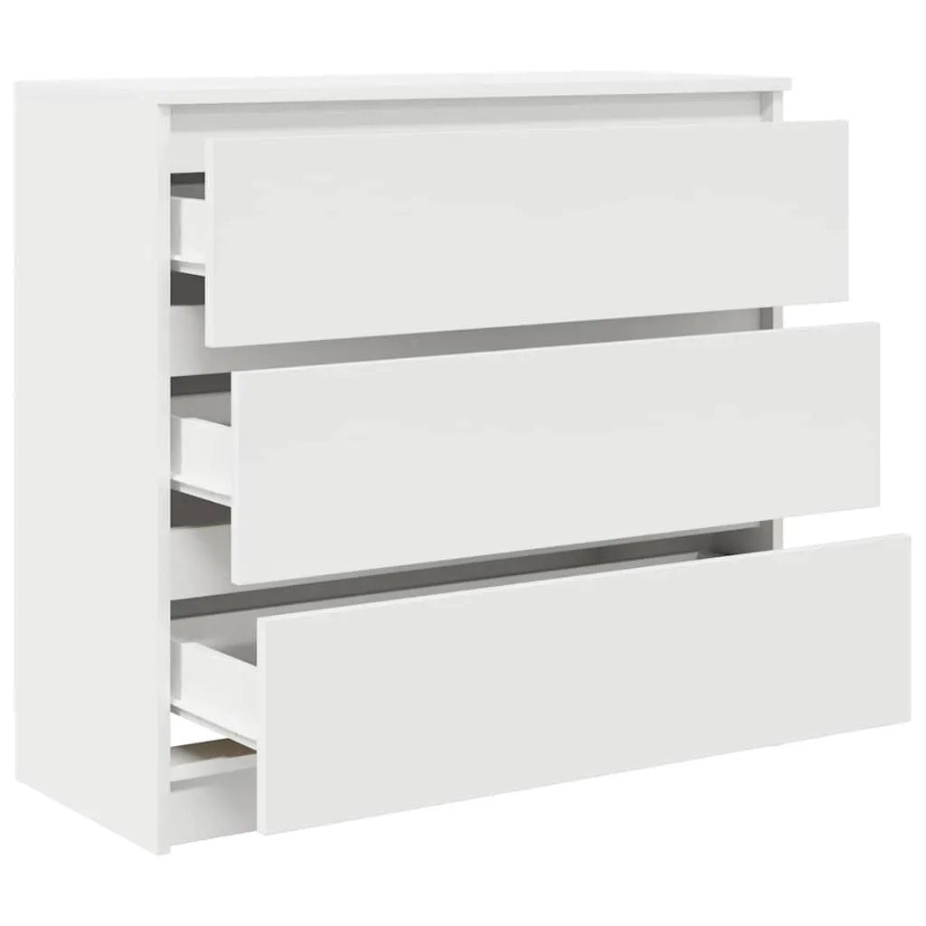 vidaXL vidaXL Sideboard White 80x35x76 cm Engineered Wood - Sideboard