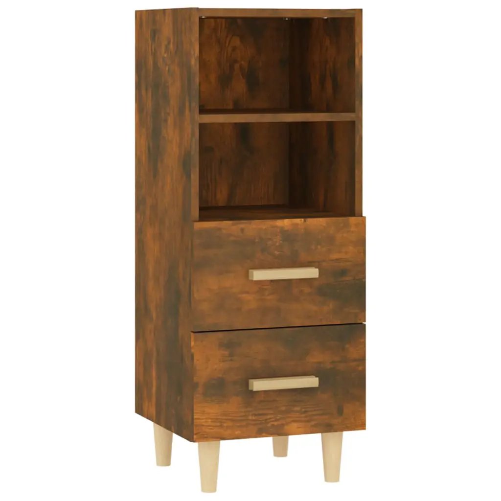 vidaXL vidaXL Sideboard Smoked Oak 34.5x34x90 cm Engineered Wood - Sideboard