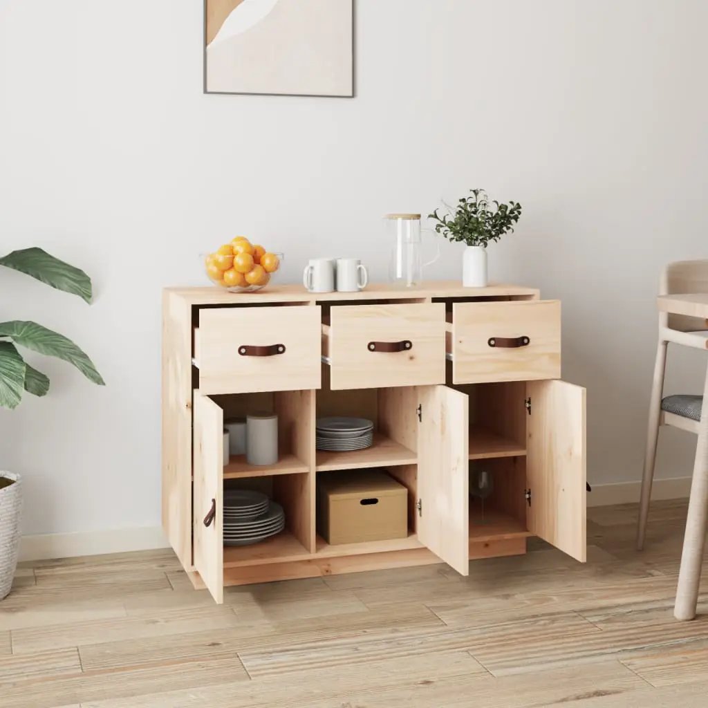 vidaXL vidaXL Sideboard 100x40x75 cm Solid Wood Pine - Sideboard