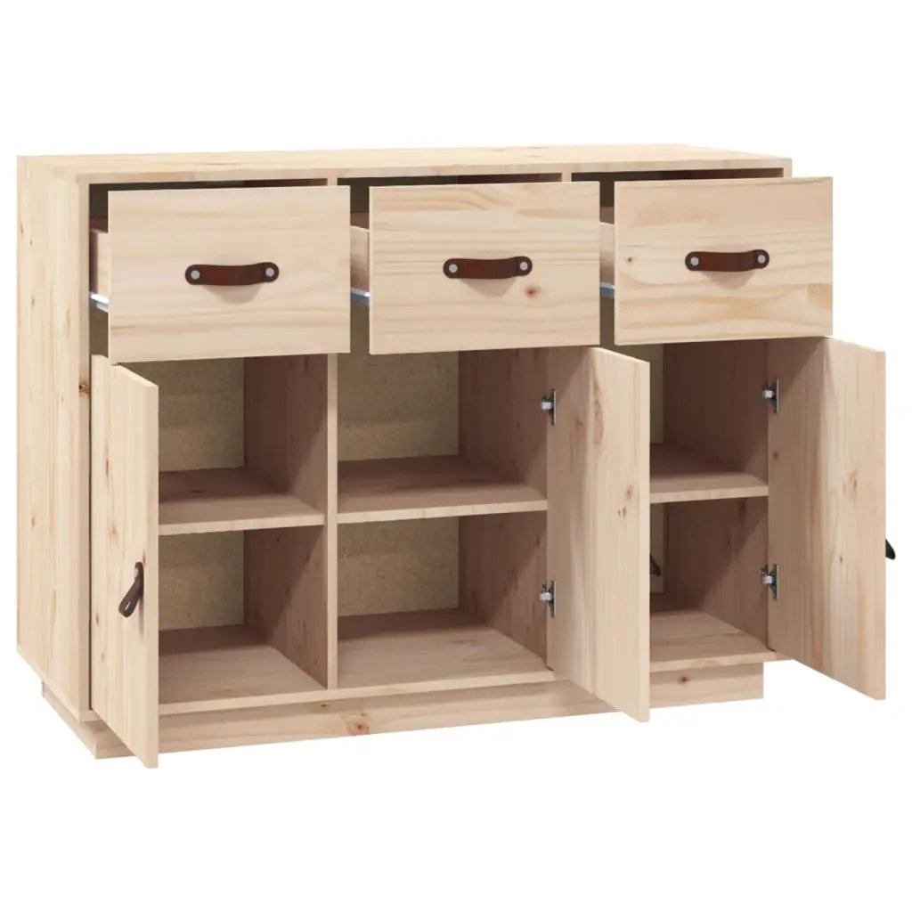 vidaXL vidaXL Sideboard 100x40x75 cm Solid Wood Pine - Sideboard