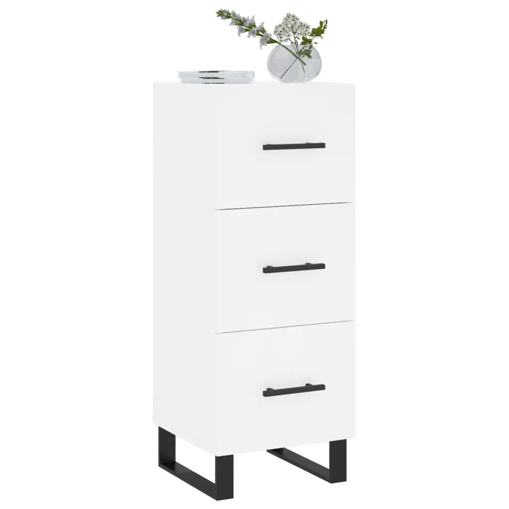 vidaXL vidaXL Sideboard White 34.5x34x90 cm Engineered Wood - Sideboard