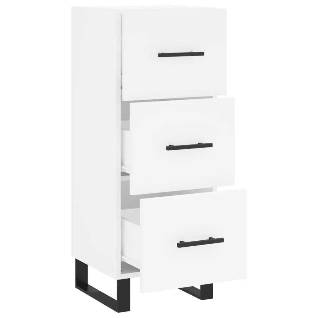 vidaXL vidaXL Sideboard White 34.5x34x90 cm Engineered Wood - Sideboard