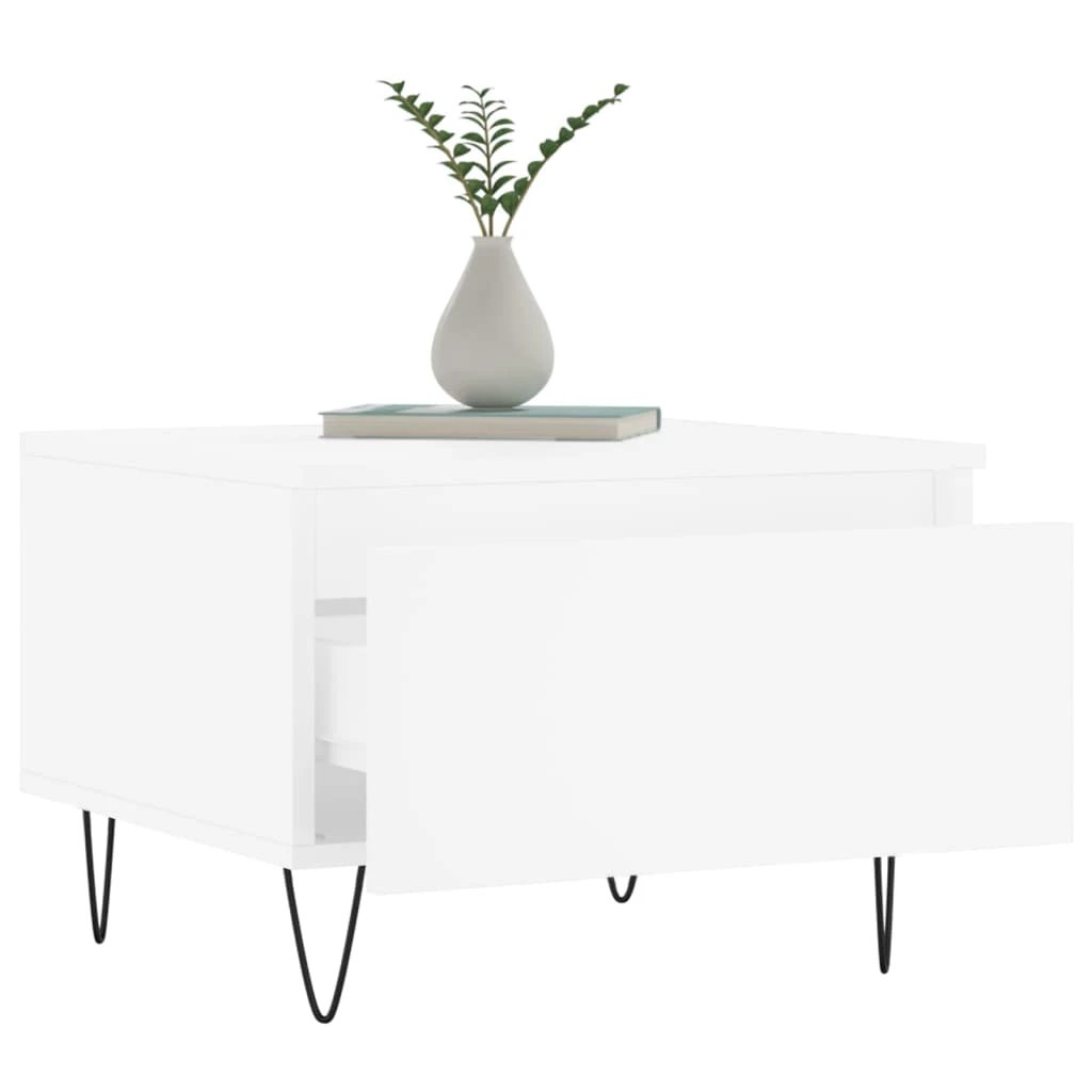 VidaXL Coffee Tables 50x46x35 cm Engineered Wood Durable Moisture Resistant Living Room Decor by vidaXL