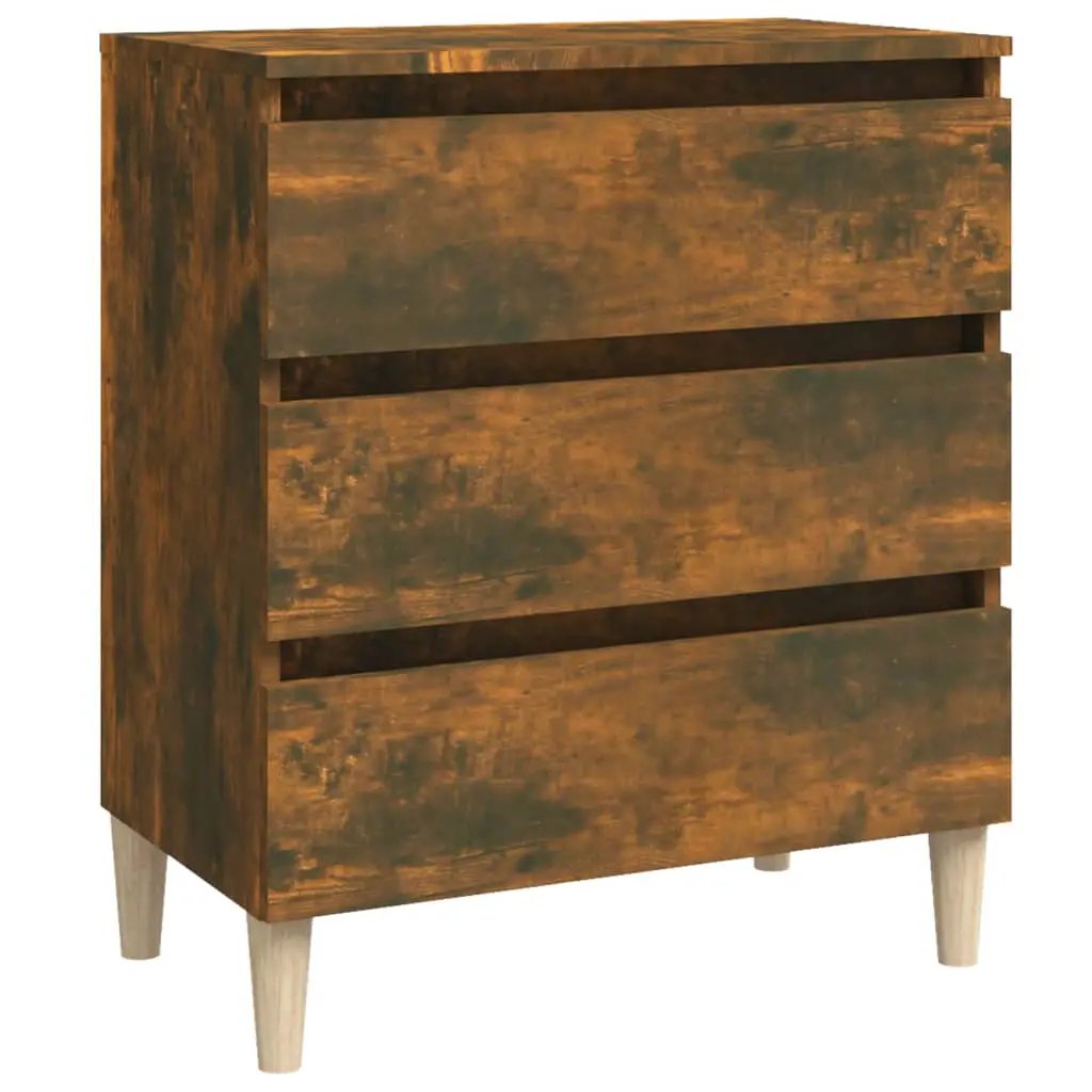 vidaXL vidaXL Sideboard Smoked Oak 60x35x69 cm Engineered Wood - Sideboard