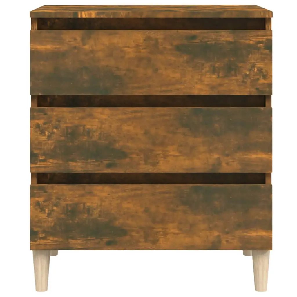 vidaXL vidaXL Sideboard Smoked Oak 60x35x69 cm Engineered Wood - Sideboard