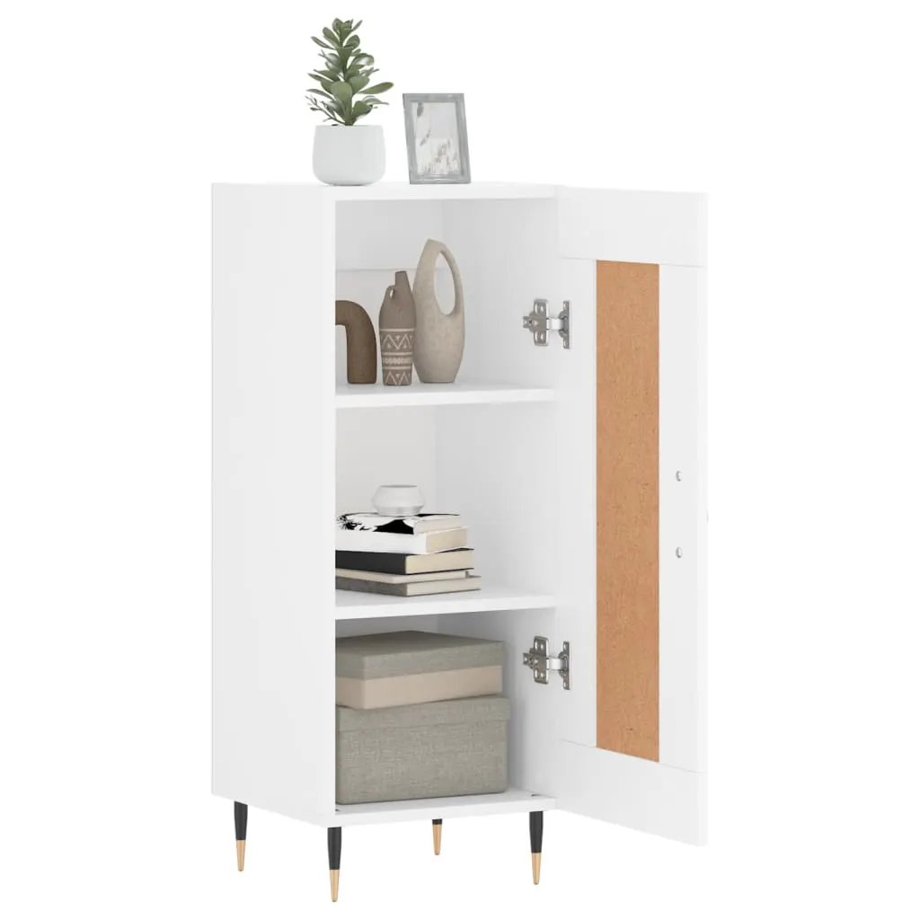 vidaXL vidaXL Sideboard White 34.5x34x90 cm Engineered Wood - Sideboard