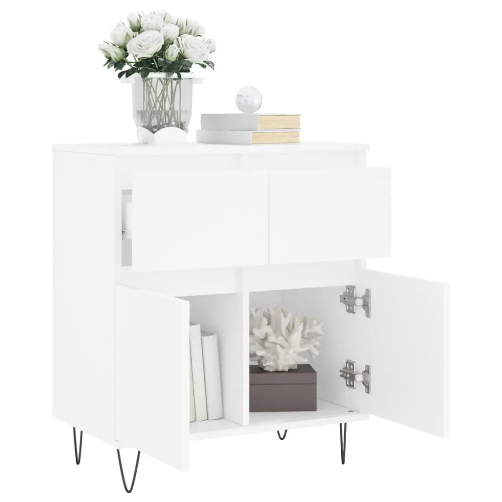 vidaXL vidaXL Sideboard White 60x35x70 cm Engineered Wood - Sideboard