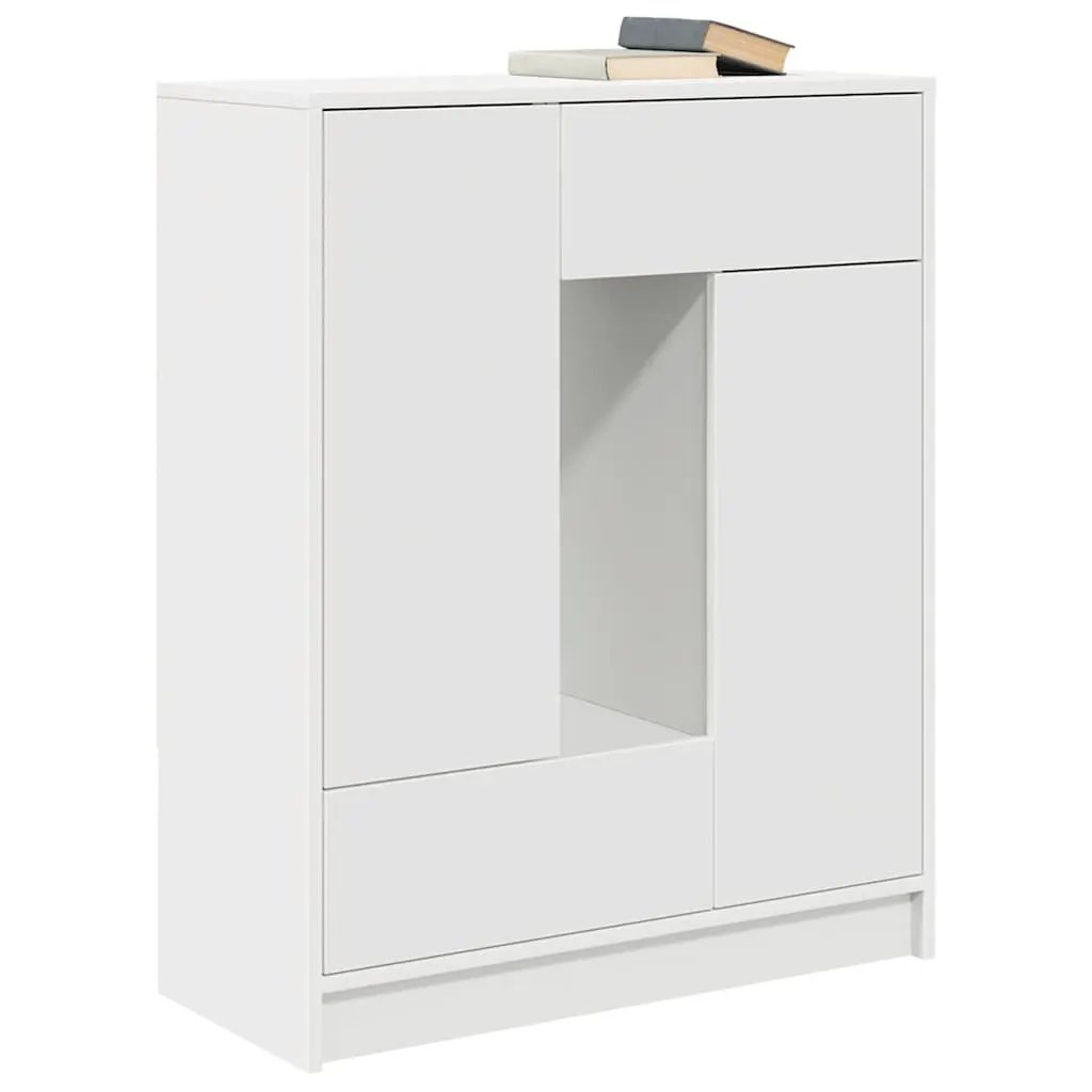 vidaXL vidaXL Sideboard with Drawers and Doors White 73x31x90 cm - Sideboard