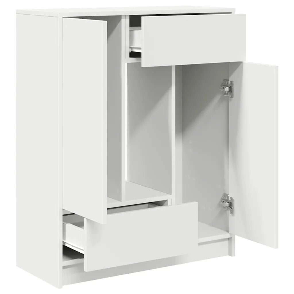 vidaXL vidaXL Sideboard with Drawers and Doors White 73x31x90 cm - Sideboard