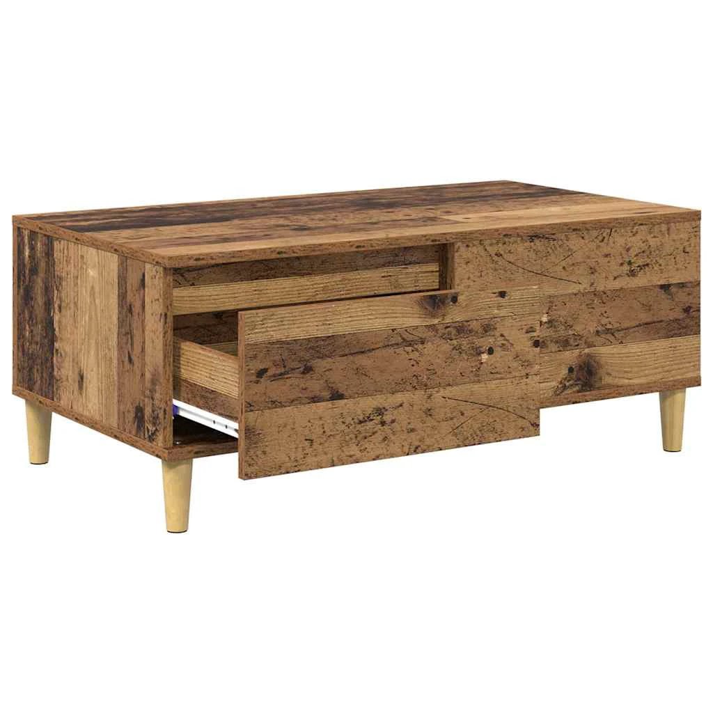 vidaXL vidaXL Coffee Table 90x50x35 Old Wood LivingRoom - Coffee Table