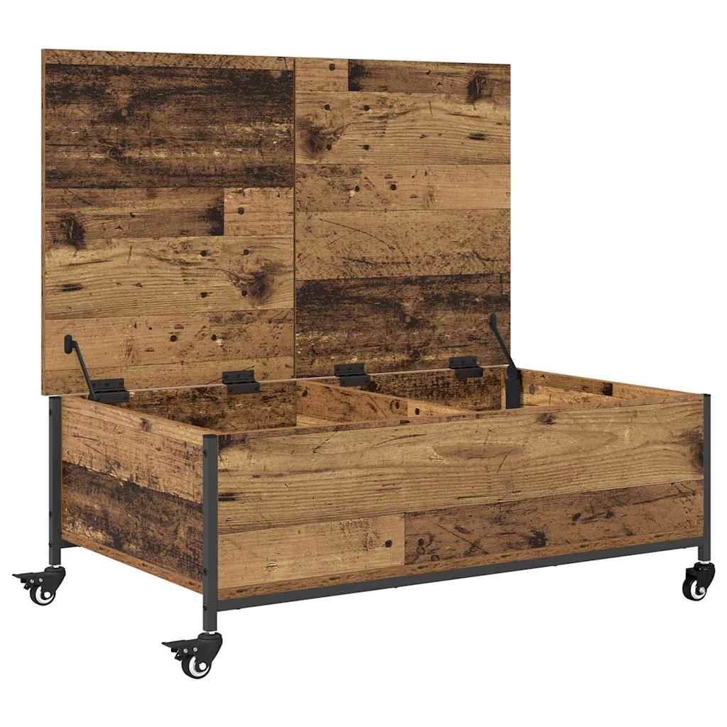 vidaXL VidaXL Coffee Table 91x55x32 cm Engineered Wood Modern Minimalist Living Room Decor - Coffee Table