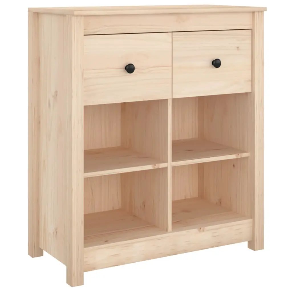 vidaXL vidaXL Sideboard 70x35x80 cm Solid Wood Pine - Sideboard