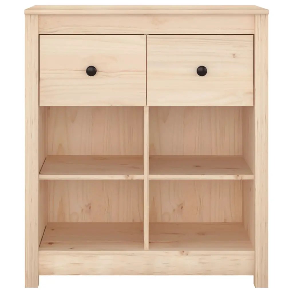 vidaXL vidaXL Sideboard 70x35x80 cm Solid Wood Pine - Sideboard