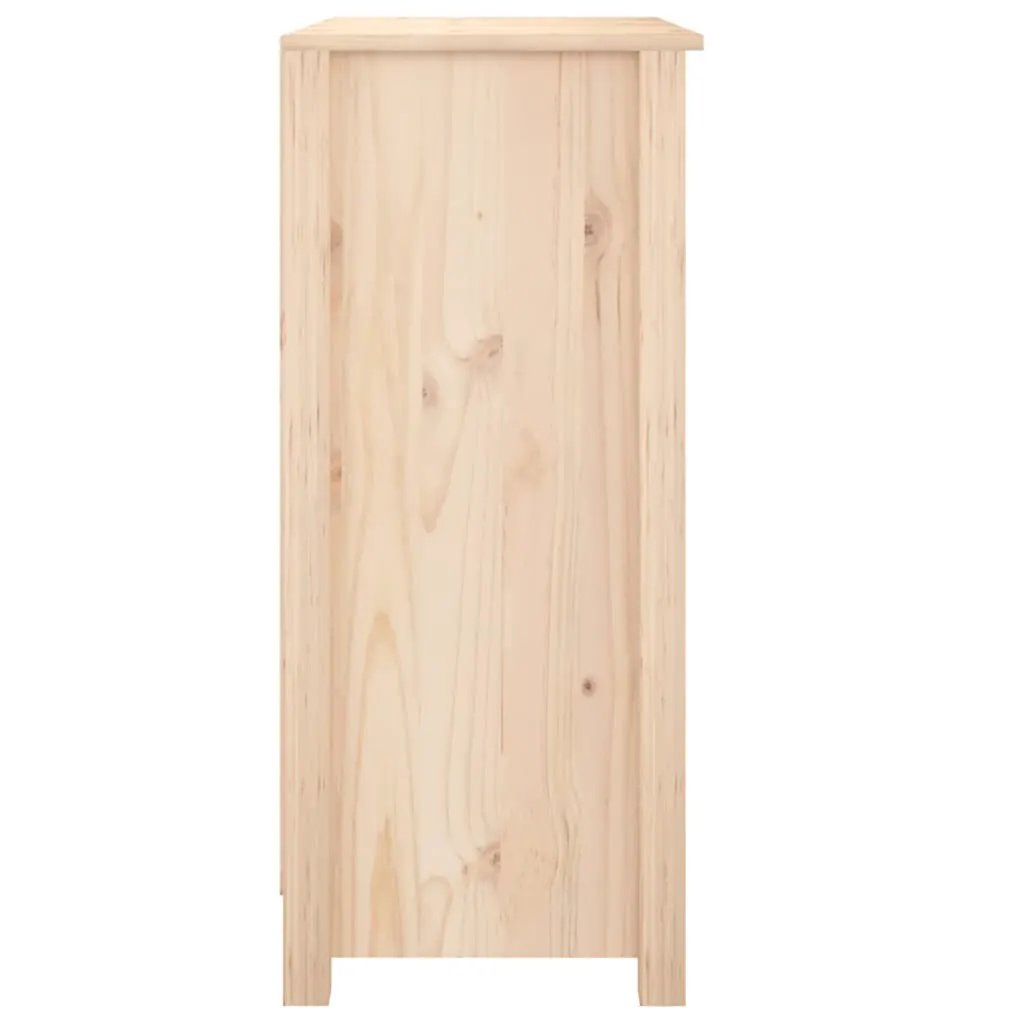 vidaXL vidaXL Sideboard 70x35x80 cm Solid Wood Pine - Sideboard