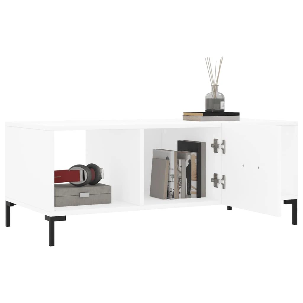 VidaXL Coffee Table 102x50x40 Three Compartments by vidaXL