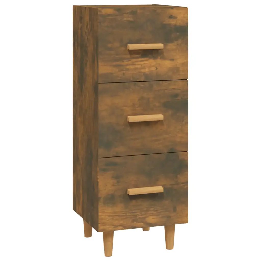 vidaXL vidaXL Sideboard Smoked Oak 34.5x34x90 cm Engineered Wood - Sideboard