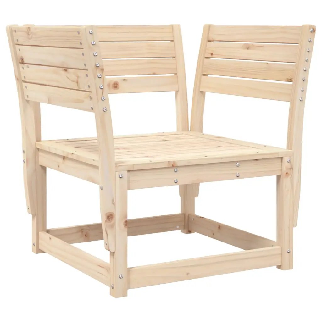 vidaXL vidaXL Garden Chair Solid Wood Pine - Garden Chairs