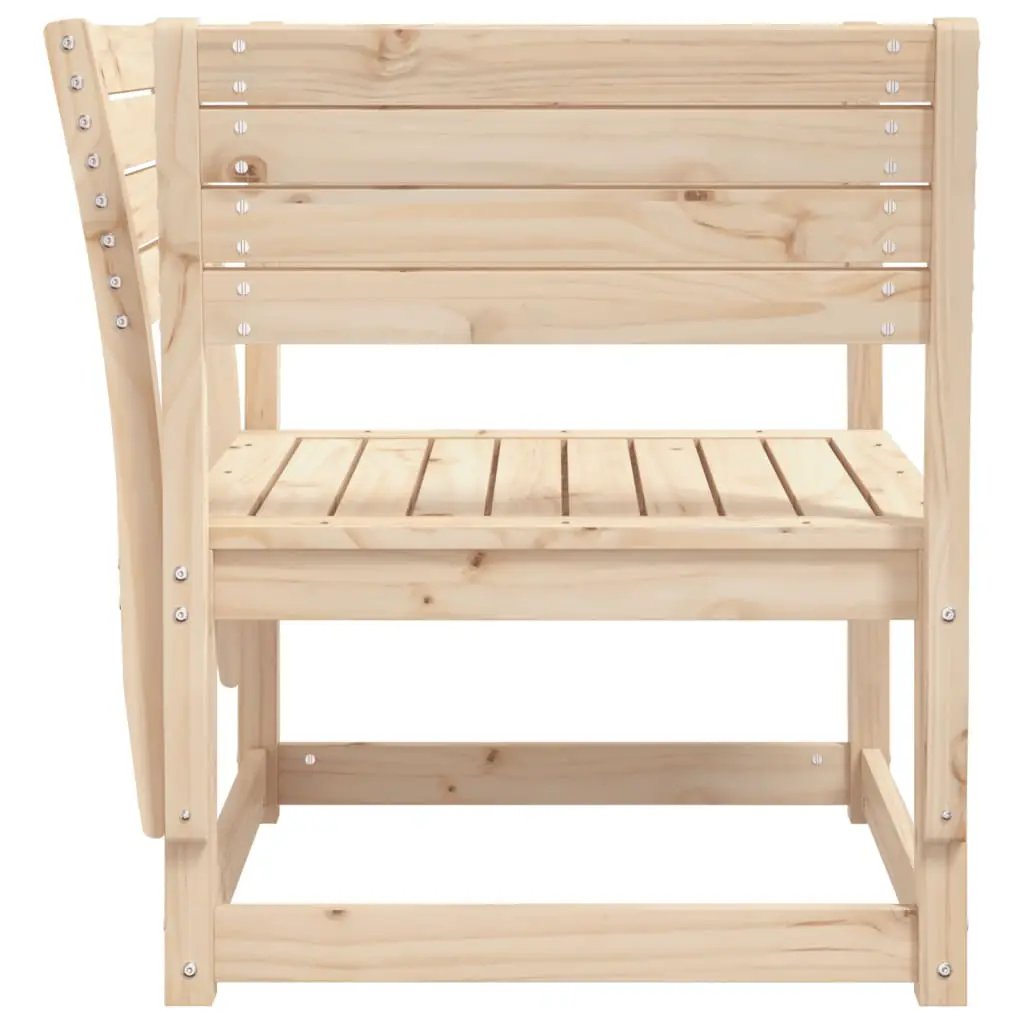 vidaXL vidaXL Garden Chair Solid Wood Pine - Garden Chairs