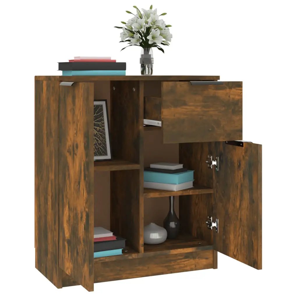 vidaXL vidaXL Sideboard Smoked Oak 60x30x70 cm Engineered Wood - Sideboard