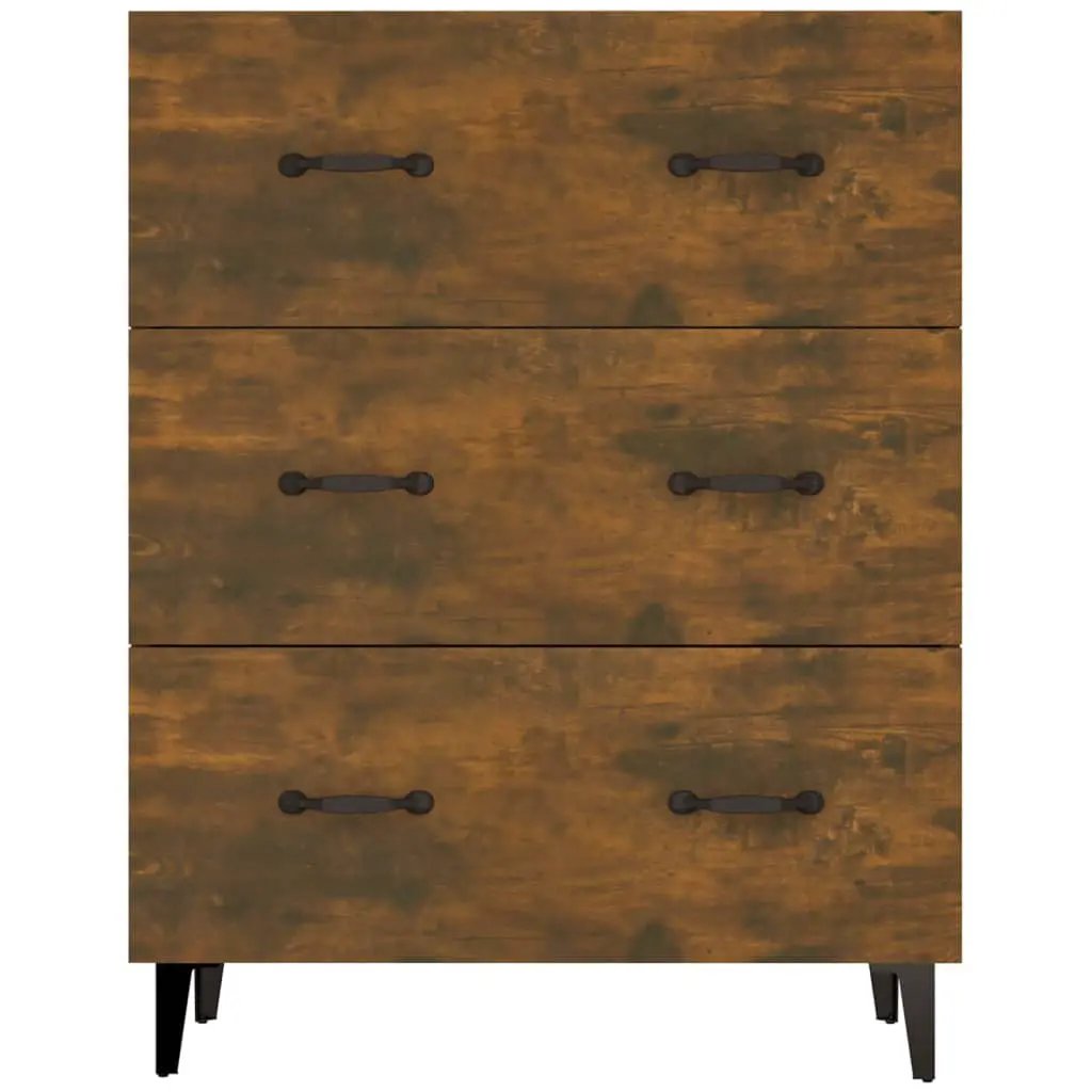 vidaXL vidaXL Sideboard Smoked Oak 69.5x34x90 cm Engineered Wood - Sideboard