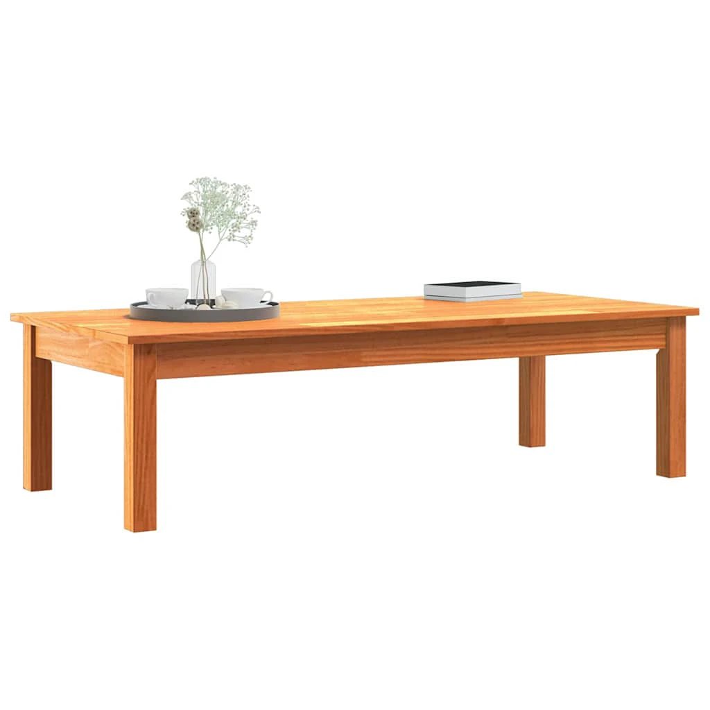 VidaXL Coffee Table 110x50x30 Solid Pine Home by vidaXL