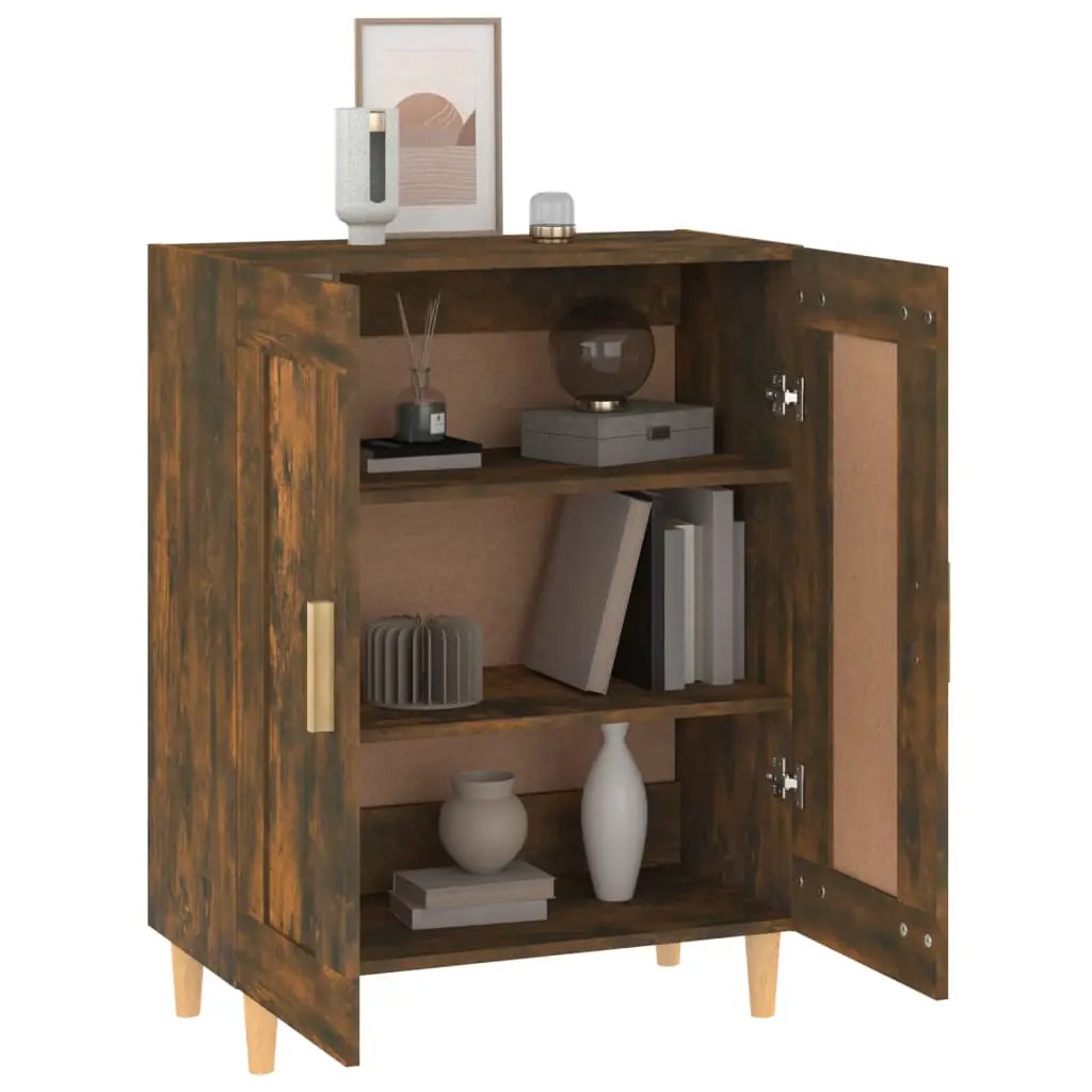 vidaXL vidaXL Sideboard Smoked Oak 69.5x34x90 cm Engineered Wood - Sideboard