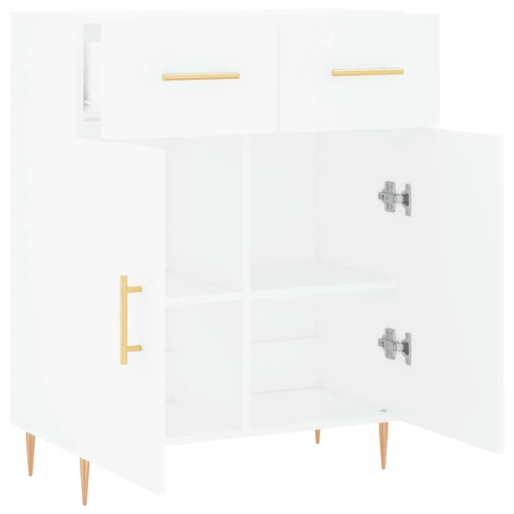 vidaXL vidaXL Sideboard White 69.5x34x90 cm Engineered Wood - Sideboard