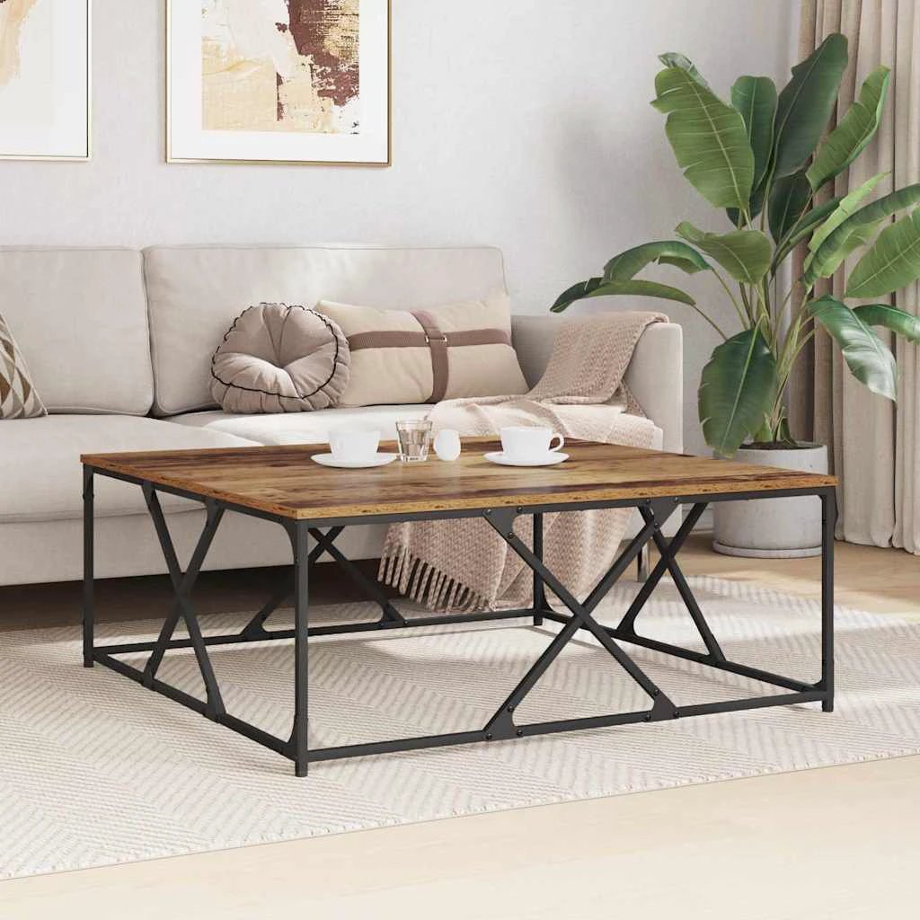 vidaXL Coffee Table 100x100x40 Engineered Wood by vidaXL