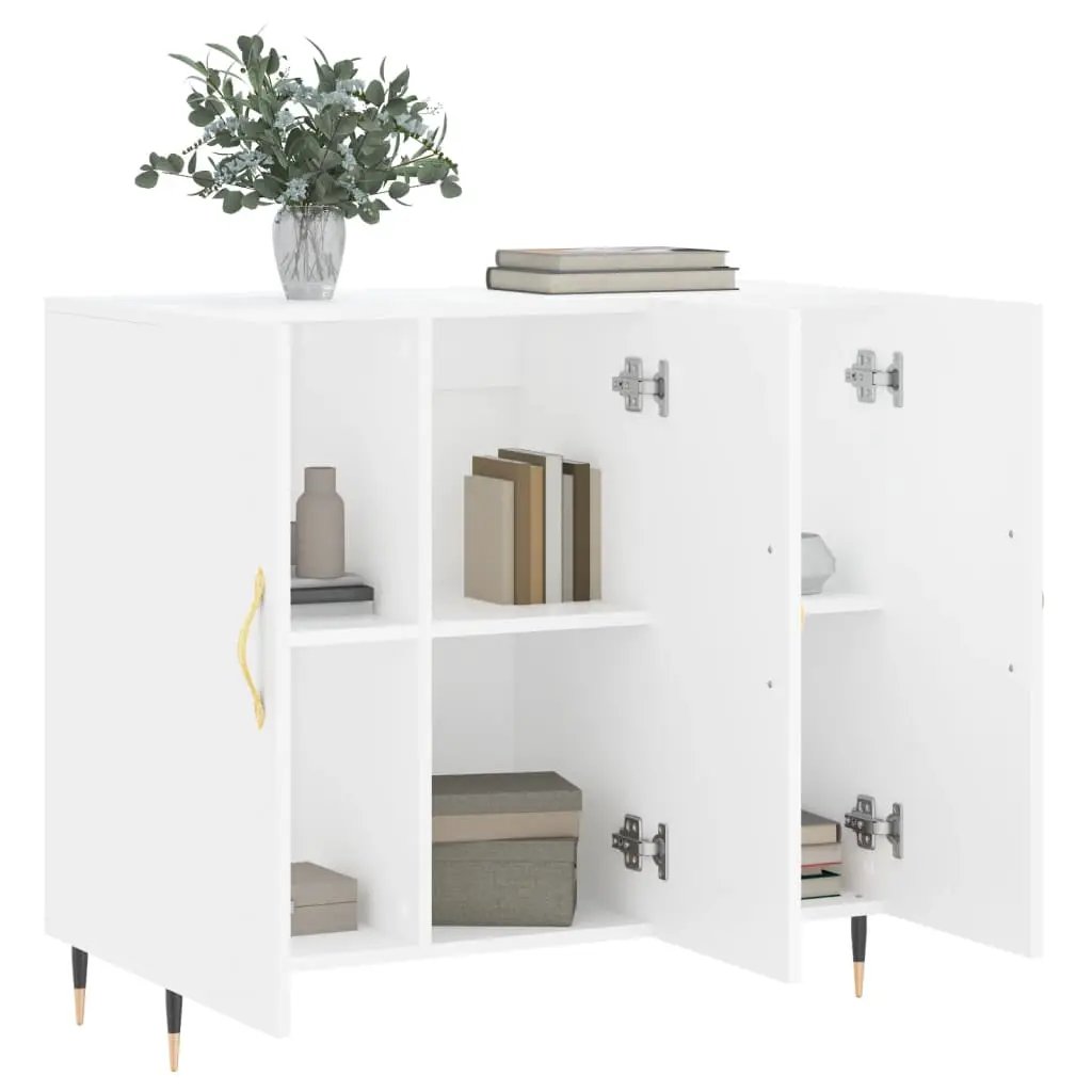 vidaXL vidaXL Sideboard White 90x34x80 cm Engineered Wood - Sideboard