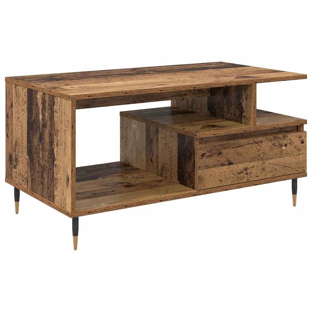 vidaXL VidaXL Coffee Table 90x49x45 Old Wood LivingRoom - Coffee Table
